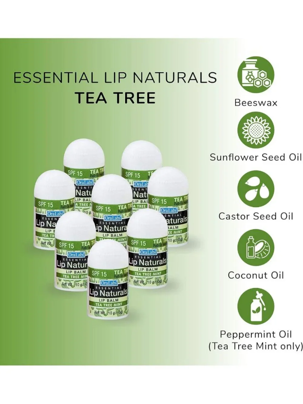 Mini Lip Balm Set, SPF 15, Hydrating & Nourishing, 50 Count Display
